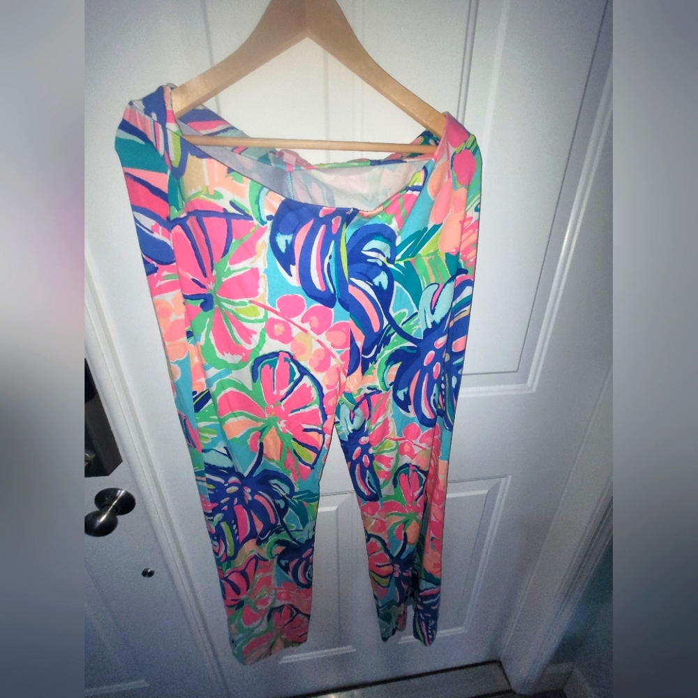 Lilly Pulitzer Palazzo Stretch Resortwear Pants